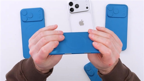 5.5mm苹果史上最薄手机！iPhone 17 Air机模上手对比
